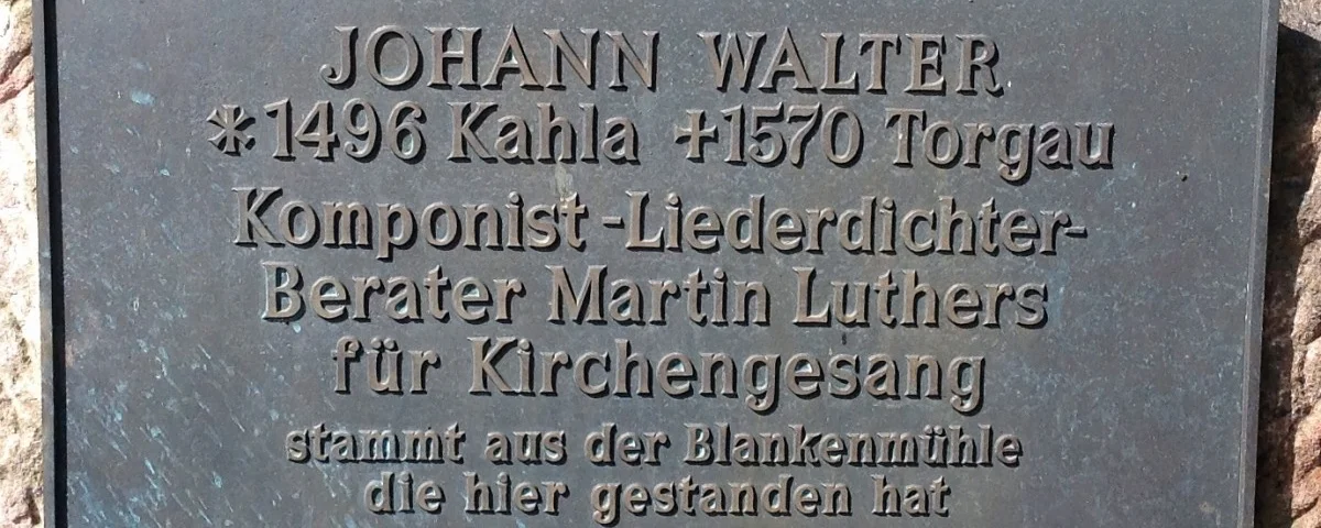 JW-Gedenkstein in Kahla