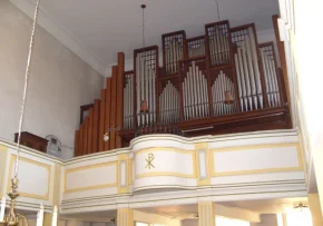 Kahla, Orgel auf der Westempore