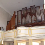 Kahla, Orgel auf der Westempore  Kirchgemeinde Kahla