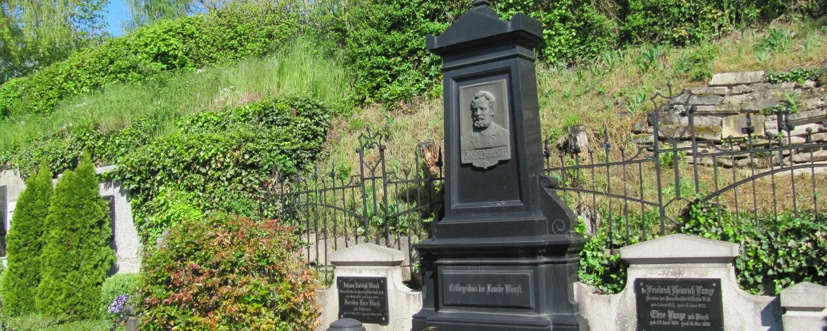 Friedhof Kahla, Grabstätte Bünzli